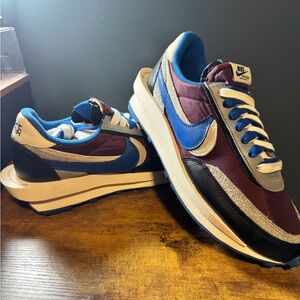 Nike LD Waffle Sacai x Undercover Night Maroon Size 9 | Pre-Owned / Tried-On